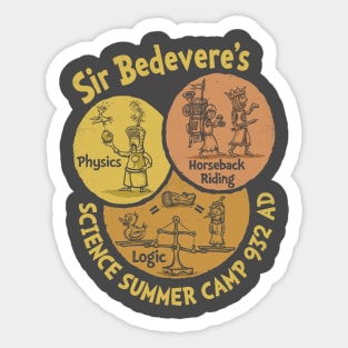 Sir Bedevere's Science Camp Sticker